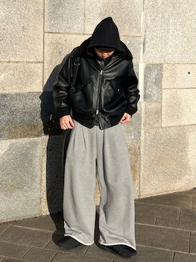 「ATTACHMENT（アタッチメント）のアイテム」を使った、kenさん（メンズ・175cm）の冬コーディネート