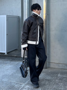 kenさん（メンズ・175cm）の冬コーディネート