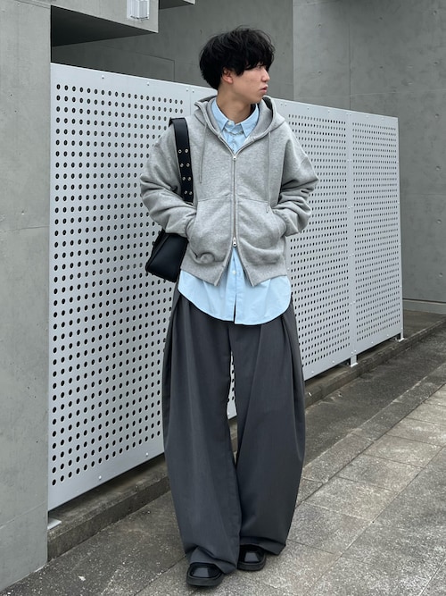3TUCK WIDE BALLOON TROUSERS/3タックワイドバルーントラウザー 