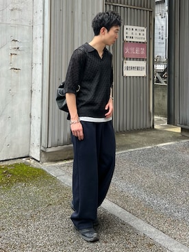 「SINSS（シンス）のアイテム」を使った、kenさん（メンズ・175cm）の夏コーディネート