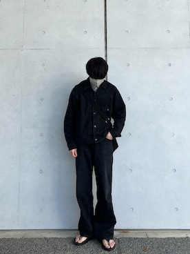「UNIQLO（ユニクロ）のアイテム（デニムジャケット）」を使った、kenさん（メンズ・175cm）の春コーディネート