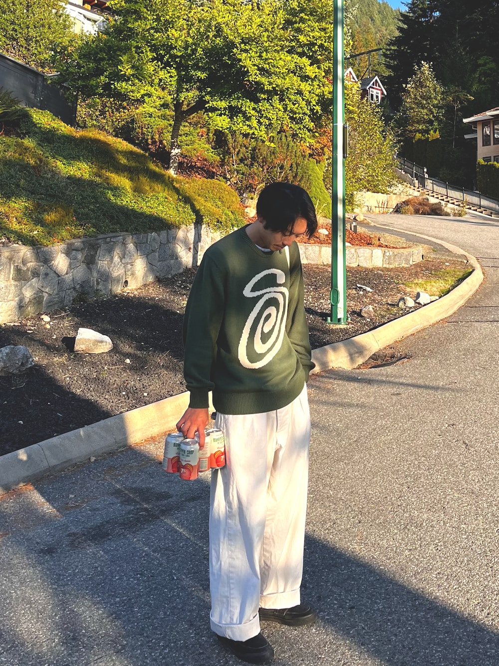たいが｜STUSSYのニット/セーターを使ったコーディネート - WEAR