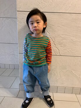 そうたんさん（キッズ・100cm）の秋コーディネート