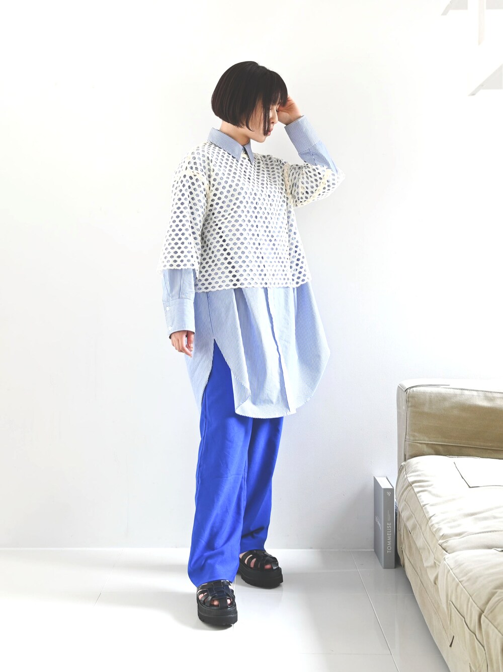 maison special ホールメッシュビックT MAISON SPECIAL（メゾンスペシャル）の「ホールメッシュビックT
