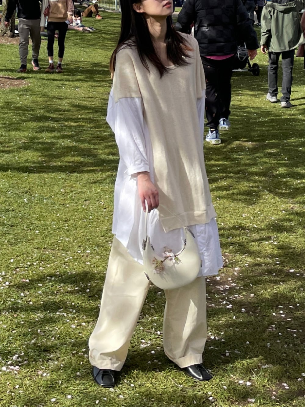 Yohji Yamamotoのワンピースを使った人気ファッションコーディネート