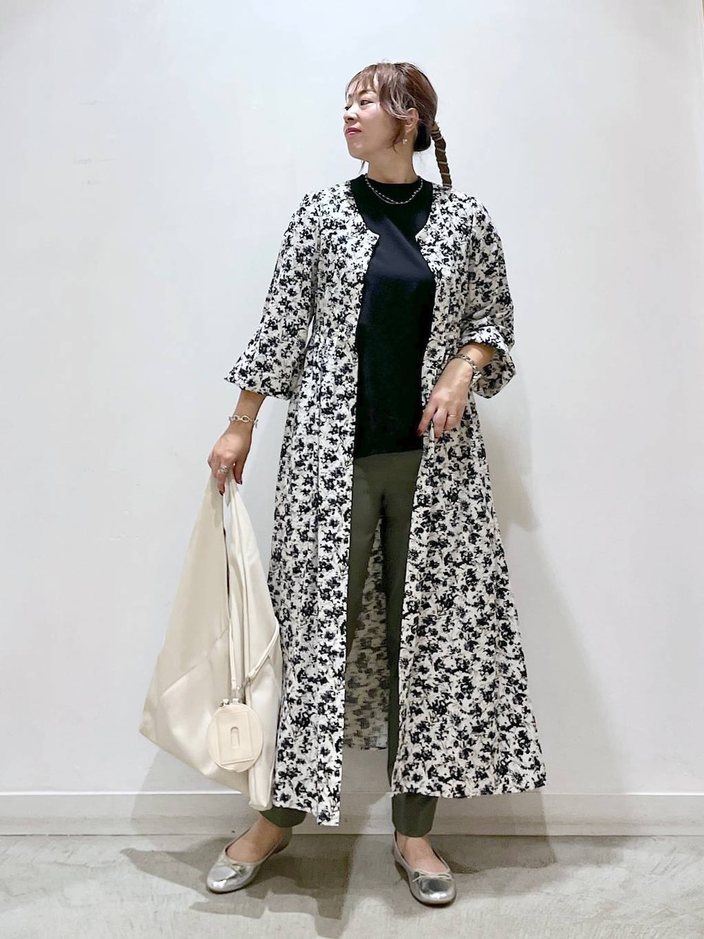 スゴラクストレッチスリムテーパードパンツ/163452を使った人気