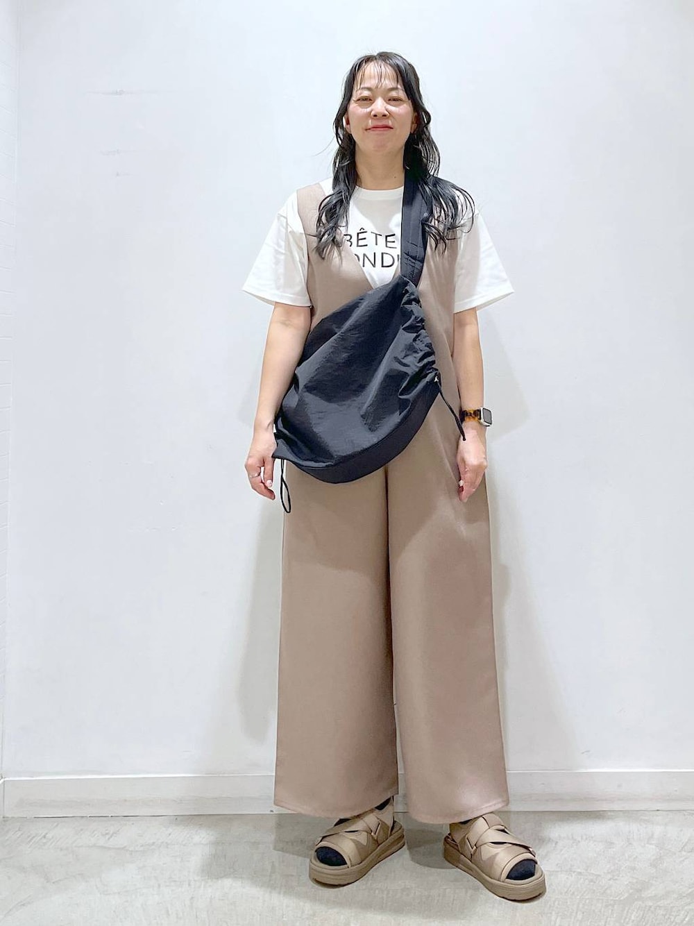 mayu.【GLOBALWORK】｜GLOBAL WORKのサンダルを使った