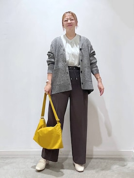 「GLOBAL WORK（グローバルワーク）のアイテム（リング）」を使った、mayu.【GLOBALWORK】さん（レディース・164cm）の秋コーディネート