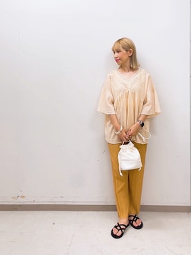 まさこさん（レディース・157cm）の夏コーディネート