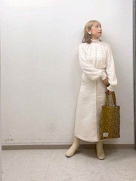 「Te chichi CLASSIC（テチチクラシック）のアイテム（トップス）」を使った、まさこさん（レディース・157cm）の夏コーディネート