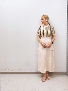 まさこさん（レディース・157cm）の夏コーディネート