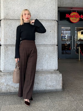 「秋のマイ旬スタイル」｜「アイテム（その他）」を使った、まさこさん（レディース・157cm）の秋コーディネート