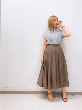 まさこさん（レディース・157cm）の夏コーディネート