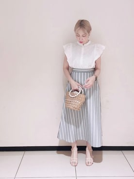 まさこさん（レディース・157cm）の夏コーディネート