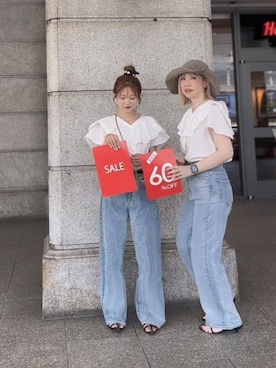 「panda（パンダ）のアイテム」を使った、まさこさん（レディース・157cm）の夏コーディネート