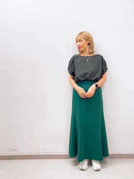 まさこさん（レディース・157cm）の夏コーディネート