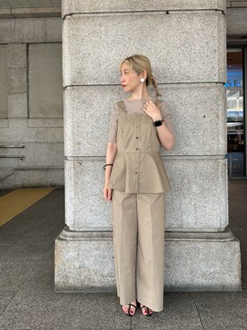 まさこさん（レディース・157cm）の夏コーディネート