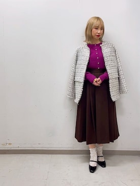 まさこさん（レディース・157cm）の秋コーディネート