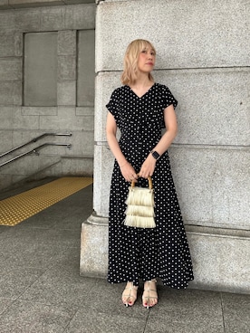 「ハイトーンカラー」｜「アイテム（その他）」を使った、まさこさん（レディース・157cm）の春コーディネート