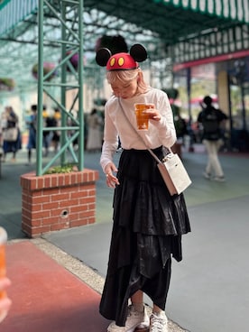 「テチチ(Te chichi)」｜「アイテム（帽子）」を使った、まさこさん（レディース・157cm）の春コーディネート