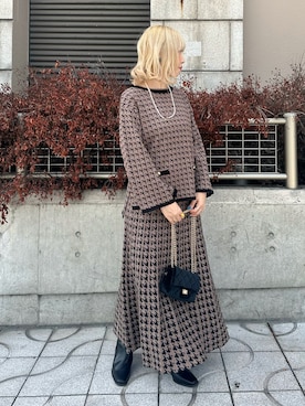 「テチチ(Te chichi)」｜「アイテム（アクセサリー）」を使った、まさこさん（レディース・157cm）の秋コーディネート
