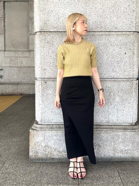 「ハイトーンカラー」｜「アイテム（その他）」を使った、まさこさん（レディース・157cm）の夏コーディネート