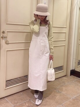 「テチチ(Te chichi)」｜「アイテム（帽子）」を使った、まさこさん（レディース・157cm）の冬コーディネート