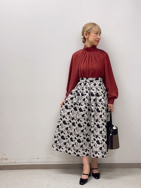 「Te chichi CLASSIC（テチチクラシック）のアイテム（トップス）」を使った、まさこさん（レディース・157cm）の夏コーディネート