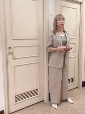 まさこさん（レディース・157cm）の春コーディネート