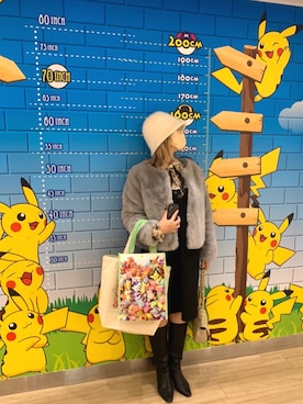 「新年一発目」｜「アイテム（その他）」を使った、まさこさん（レディース・157cm）の冬コーディネート
