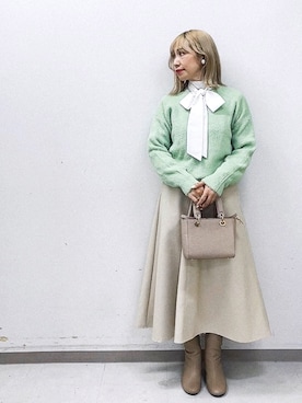 まさこさん（レディース・157cm）の冬コーディネート