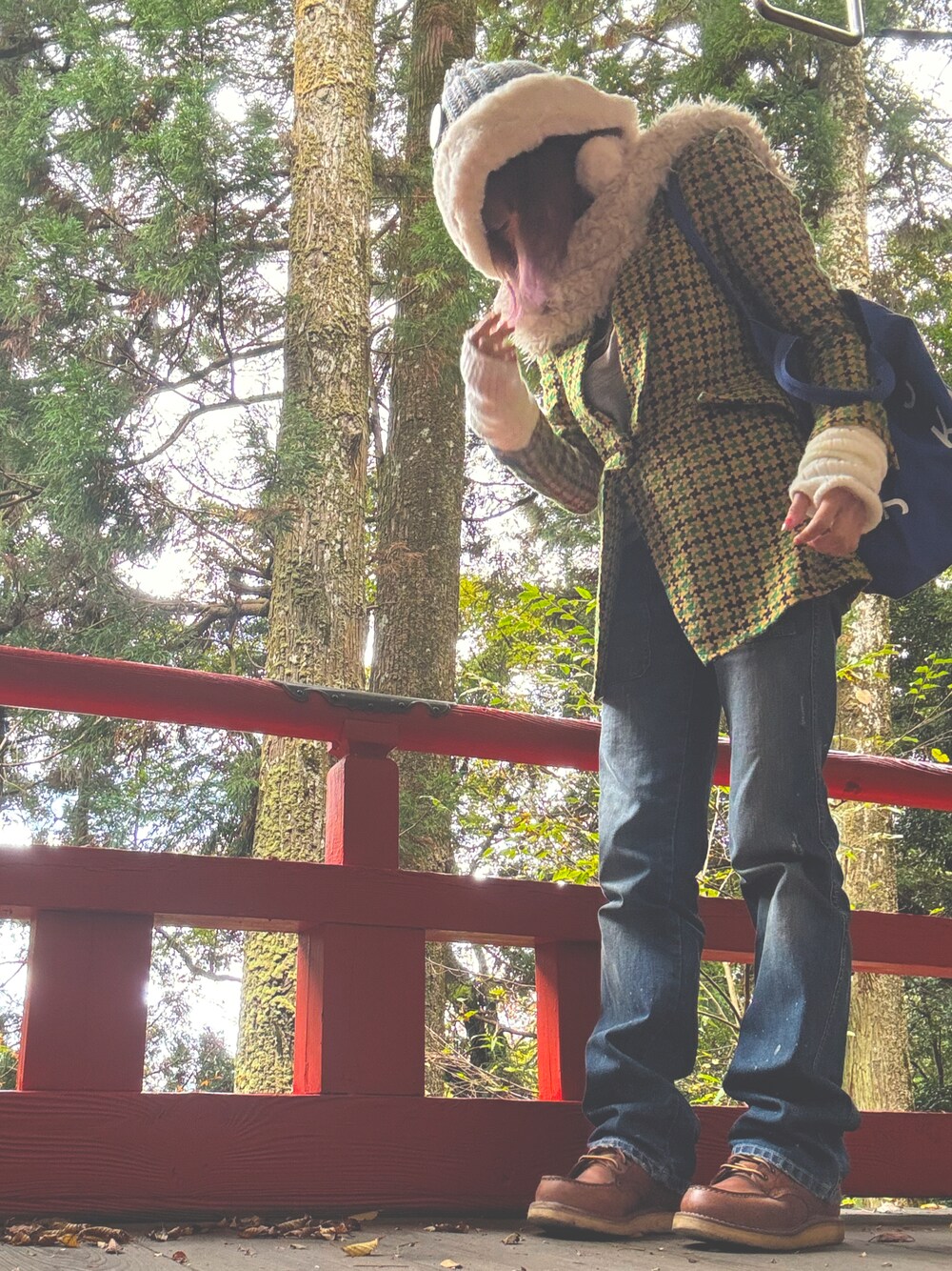 「お出かけコーデ、秋服、休日スタイル、Diesel、Redwing、SLY、COPEN」｜「SLYのアイテム（ジャケット/アウター、イエロー系）」を使った、mimiho*deathさん（レディース・167cm）の秋コーディネートの1枚目の写真