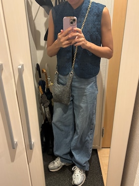 「upperhights（アッパーハイツ）のアイテム」を使った、yoyoさん（レディース・161cm）の秋コーディネート