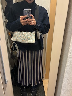 「Ray BEAMS（レイビームス）のアイテム」を使った、yoyoさん（レディース・161cm）の秋コーディネート
