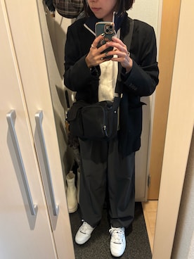 「アイテム（テーラードジャケット）」を使った、yoyoさん（レディース・161cm）の秋コーディネート