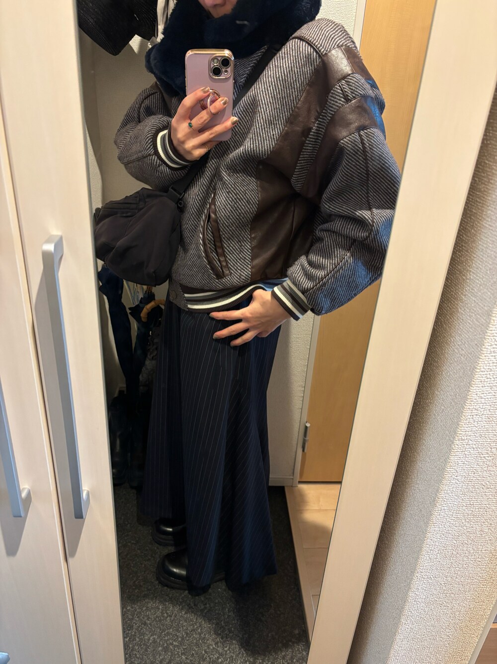 College Blouson/カレッジブルゾン【MAISON SPECIAL/メゾン