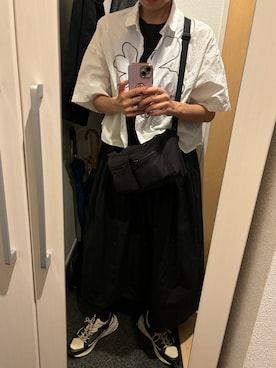 「ZURI（ズリ）のアイテム」を使った、yoyoさん（レディース・161cm）の夏コーディネート