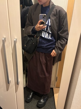 「JEANASIS（ジーナシス）のアイテム（ジャケット/アウター）」を使った、yoyoさん（レディース・161cm）の春コーディネート