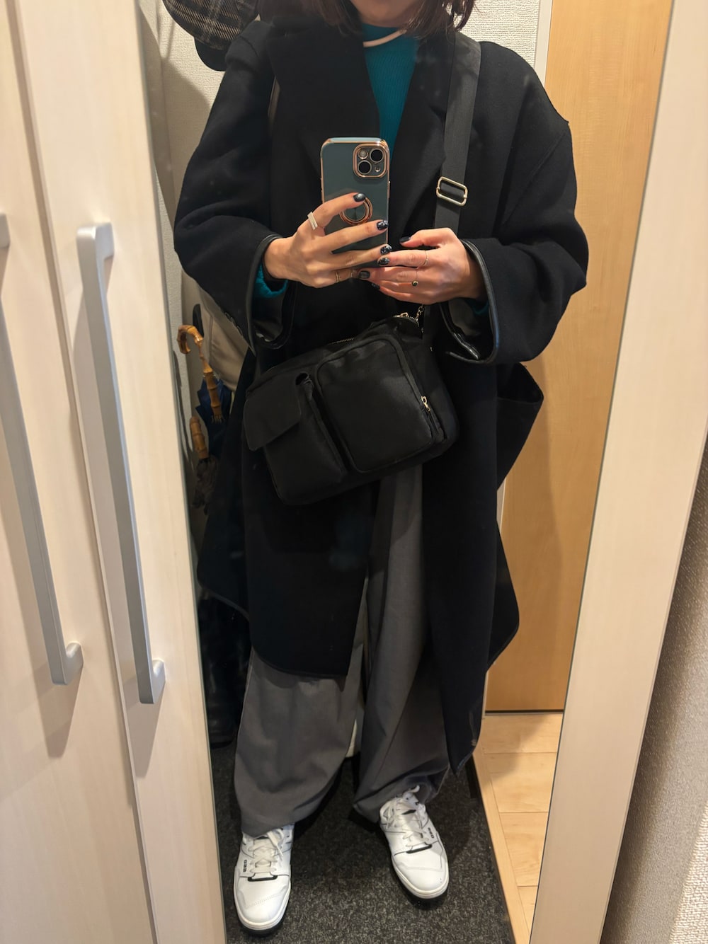 Super140 Loose Jacket Coat/スーパー140ルーズジャケットコート