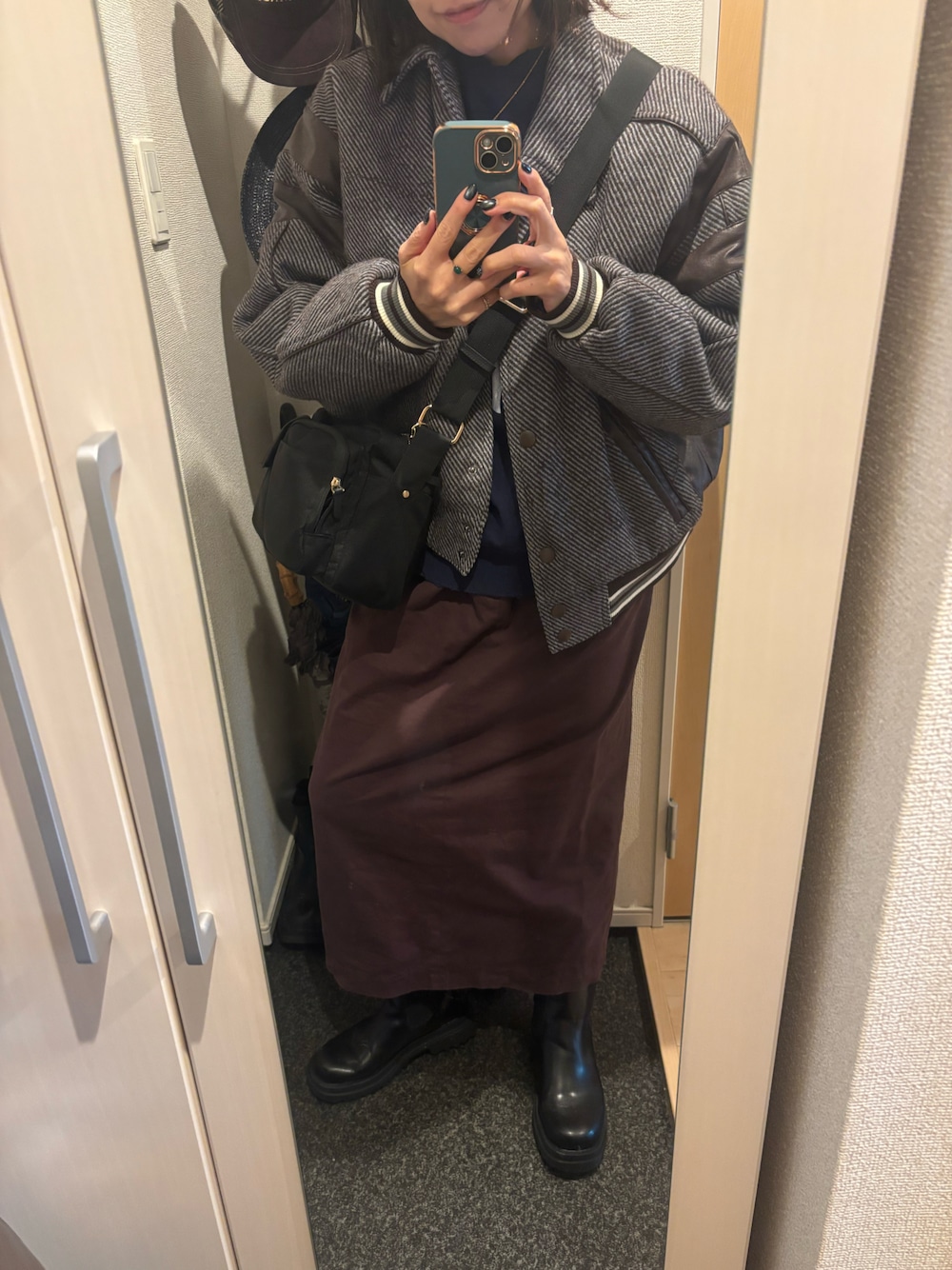 College Blouson/カレッジブルゾン【MAISON SPECIAL/メゾンスペシャル