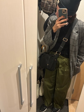 「BARNYARDSTORM（バンヤードストーム）のアイテム」を使った、yoyoさん（レディース・161cm）の秋コーディネート