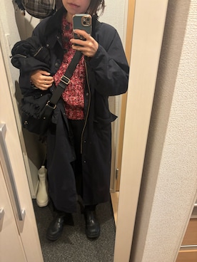 「BARNYARDSTORM（バンヤードストーム）のアイテム」を使った、yoyoさん（レディース・161cm）の秋コーディネート