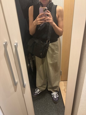 「Ray BEAMS（レイビームス）のアイテム」を使った、yoyoさん（レディース・161cm）の夏コーディネート