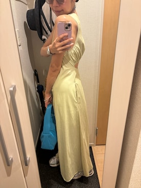 「アイテム（リング）」を使った、yoyoさん（レディース・161cm）の夏コーディネート