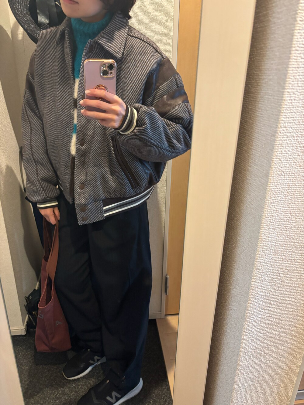 College Blouson/カレッジブルゾン【MAISON SPECIAL/メゾンスペシャル