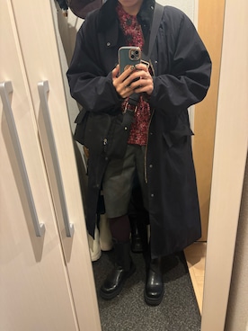 「アイテム（その他アウター）」を使った、yoyoさん（レディース・161cm）の秋コーディネート