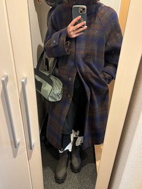 「OSOI（オソイ）のアイテム」を使った、yoyoさん（レディース・161cm）の冬コーディネート