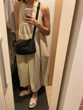 「EKCOOKIES（イーケークッキーズ）のアイテム」を使った、yoyoさん（レディース・161cm）の夏コーディネート