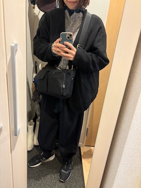 「アイテム（ノーカラージャケット）」を使った、yoyoさん（レディース・161cm）の秋コーディネート