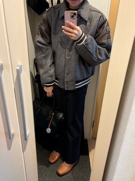 MAISON SPECIAL(メゾンスペシャル)の「College Blouson MAISON SPECIAL(メゾンスペシャル)の「College Blouson